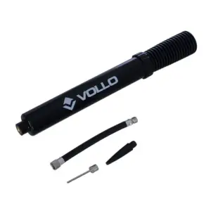 BOMBA DE INFLAR DUPLA AÇÃO PRETA VOLLO